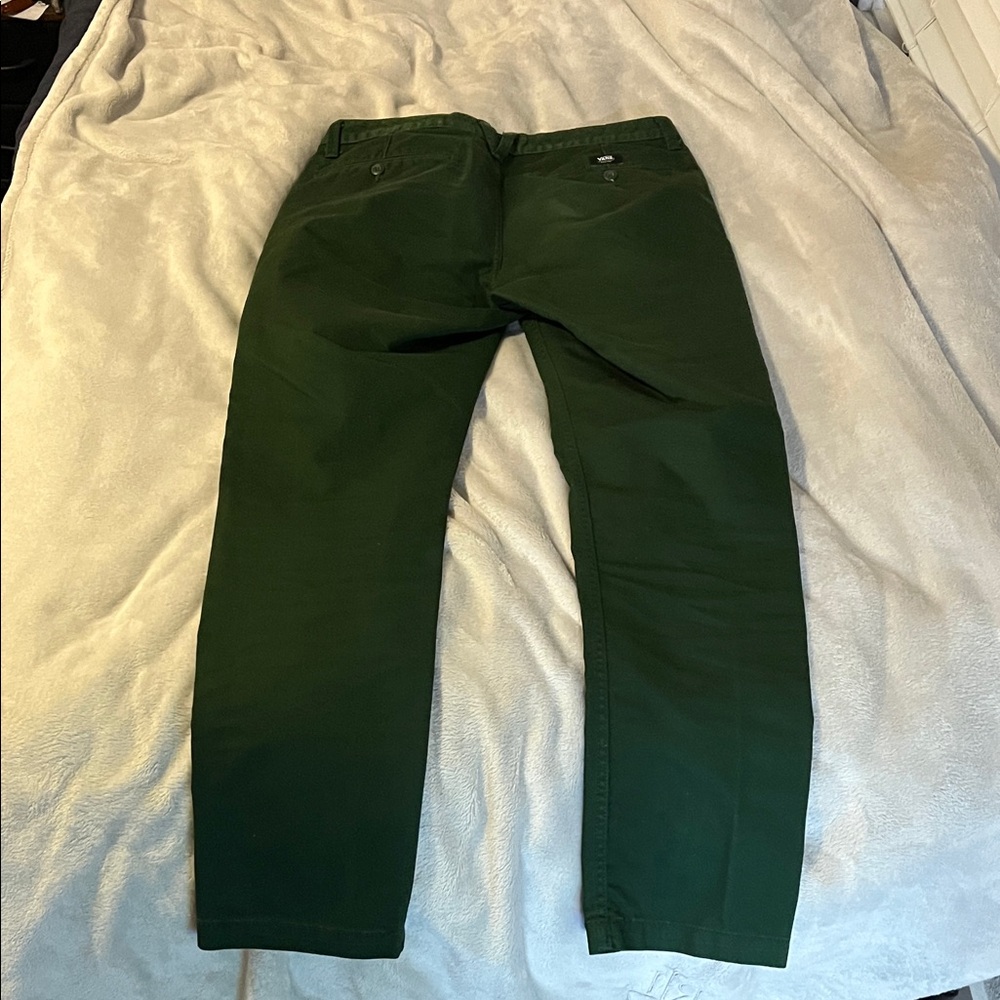 Vans Dark Green Chinos